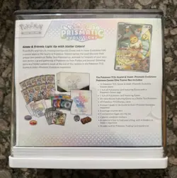Pokemon Center Exclusive Prismatic Evolutions Elite Trainer Box ETB With Case! - Image 2