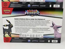 LOT OF 2 - Pokemon Prismatic Evolutions Premium Figure Collection New Sealed - Image 4