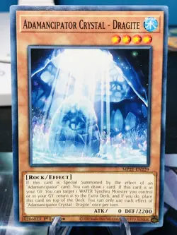 Yugioh! 1x Adamancipator Crystal - Dragite MP21-EN229 Common 1st ed NM - Image 1