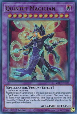 Quintet Magician GFP2 Ultra Rare 1st Edition NM Yugioh - Image 1