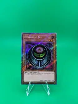 Yu-Gi-Oh! Morphing Jar RA03-EN098 Platinum Secret Rare - Image 1