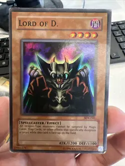 Lord of D. - SDK-041 - Super Rare - Unlimited Yugioh - Image 1
