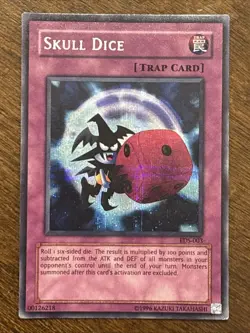 Skull Dice EDS-003 Eternal Duelist Soul Unlimited Secret Rare LP - Image 1