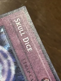 Skull Dice EDS-003 Eternal Duelist Soul Unlimited Secret Rare LP - Image 2