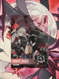 Azur Lane Collection Clear Card No.07 - Prinz Eugen - Image 1