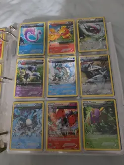 Vintage Childhood Pokemon Card Collection 2 Binders 1200+cards - Image 1