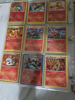 Vintage Childhood Pokemon Card Collection 2 Binders 1200+cards - Image 2