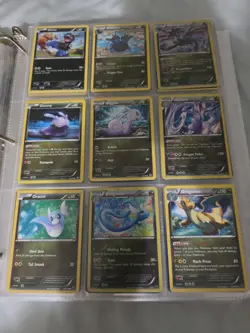 Vintage Childhood Pokemon Card Collection 2 Binders 1200+cards - Image 3