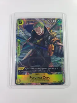 Roronoa Zoro (Illustration Box Vol.3) OP07-113 One Piece Promotion Cards Foil - Image 1