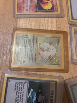 Pokemon TCG Chansey Base Set Holo Unlimited Rare Card 3/102 LP - Image 1