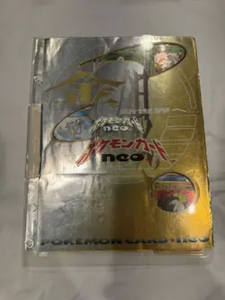1999 POKEMON NEO GENESIS SERIES 1 PREMIUM FILE BINDER CARD JAPANESE HOLO SEALED - Image 4