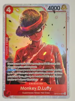 Monkey D. Luffy OP12-115 (SR) ONE PIECE Card Legacy Of Masters English (7) - Image 1