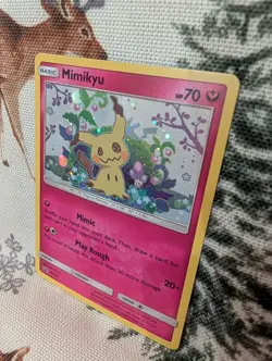 Mimikyu Black Star Promo SM163 Holo Pokemon TCG Card - Image 2