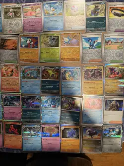 83 Card Holo Pokemon Card LOT (some Reverse) Multiple Sets - Image 3