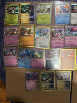 83 Card Holo Pokemon Card LOT (some Reverse) Multiple Sets - Image 5
