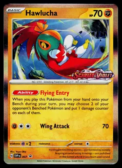 Hawlucha 007 SV: Scarlet & Violet Promo Cards Promo - Image 1