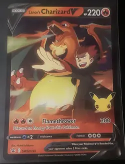 Lance's Charizard V SWSH133 Jumbo Cards Holo - Image 1