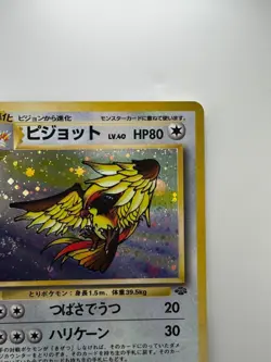 SWIRL Pokemon Card Pidgeot LV.40 No.018 Holo Old Back 1996 Japanese Q799 - Image 5