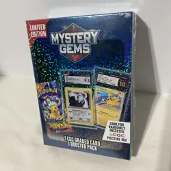 Pokemon TCG: Limited Edition Mystery Gems (1 Graded Card, 1 Booster Pack) - Image 4