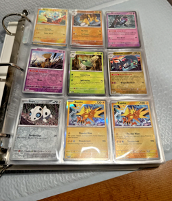 Massive Binder Pokemon Card Collection Lot Vintage 495 Holos all mid - modern - Image 1