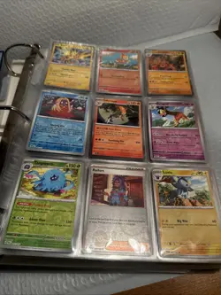 Massive Binder Pokemon Card Collection Lot Vintage 495 Holos all mid - modern - Image 2