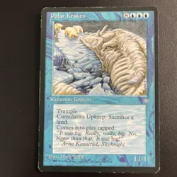 MTG Polar Kraken Ice Age Regular Rare - Image 1