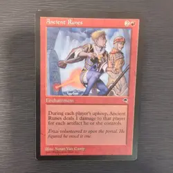 Ancient Runes - Tempest Magic MTG LP - Image 1