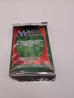 MTG Magic Homelands 1995 Factory Sealed Booster Pack - Image 1
