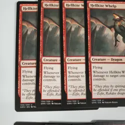 4x Hellkite Whelp & 4x Cosmotronic Wave Guilds of Ravnica MTG Magic the Gatheri - Image 2