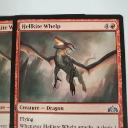 4x Hellkite Whelp & 4x Cosmotronic Wave Guilds of Ravnica MTG Magic the Gatheri - Image 4