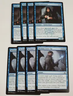4x Dimir Informant & 4x Devious Cover-Up Guilds of Ravnica | MTG Magic The Gathe - Image 1