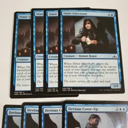 4x Dimir Informant & 4x Devious Cover-Up Guilds of Ravnica | MTG Magic The Gathe - Image 2