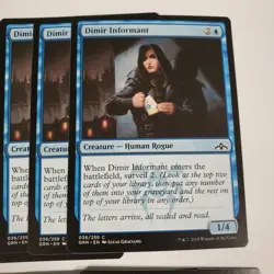 4x Dimir Informant & 4x Devious Cover-Up Guilds of Ravnica | MTG Magic The Gathe - Image 4