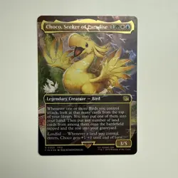 Choco Seeker of Paradise (Extended Art) Final Fantasy with Chocobo Texture Foil - Image 1