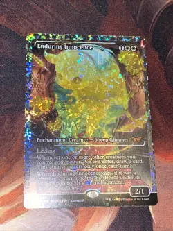 Enduring Innocence X1 Mtg Duskmourn Nm Foil Japan Showcase Fracture English - Image 1
