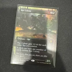 Rat Colony 0056 Foil NM Pack Fresh BLB Borderless - Image 1