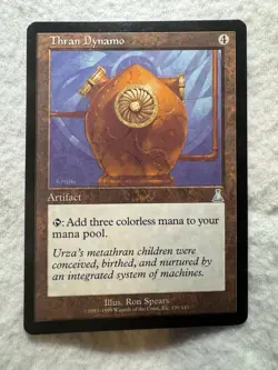 MTG - Thran Dynamo #139/143 - Urza's Destiny - LP/NM - Rare - Regular - EN - Image 1