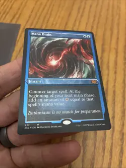 MTG Magic The Gathering Mana Drain - Double Masters 2022 (2X2) etched Foil NM-M! - Image 3