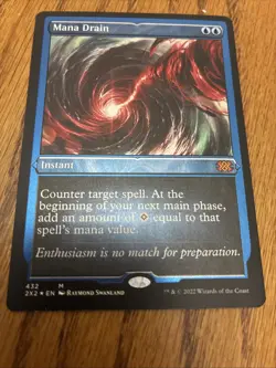 MTG Magic The Gathering Mana Drain - Double Masters 2022 (2X2) etched Foil NM-M! - Image 5