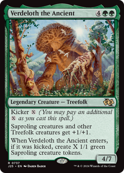 Verdeloth the Ancient - 737 - Foundations Jumpstart- Near Mint - MTG - Image 1