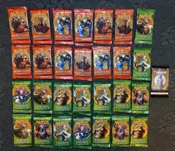 MTG Magic the Gathering booster pack lot: 29 packs, Theros, Born of the Gods, +1 - Image 1