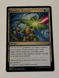 MTG Repulsive Mutation - Murders At Karlov Manor LP - Image 1