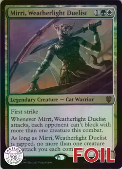 MTG Mirri, Weatherlight Duelis (43) | LP Foil | Commander 2017 {C17} - Image 1
