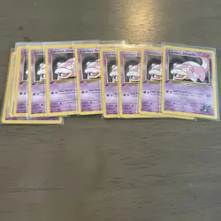 Pokemon Card Sabrina's Slowpoke 1st Edition Gym Heroes Common Near Mint NM 1X - Image 3