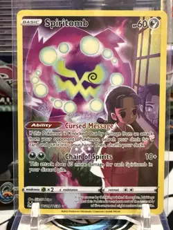 Spiritomb TG09/TG30 Lost Origin Trainer Gallery Ultra Rare Pokemon Card JW 12D - Image 1