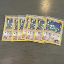 Pokemon 1st Edition Gym Challenge Set Brock's Geodude 68/132 - Near Mint NM 1X - Image 1