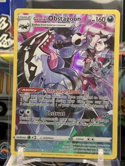 Galarian Obstagoon TG10/TG30 - Astral Radiance - Ultra Rare Holo Pokemon Card 4M - Image 1