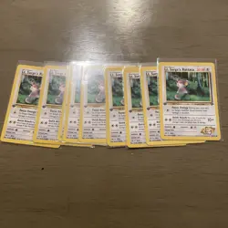 Pokemon TCG Gym Challenge NM Near Mint 1st Edition Lt. Surge's Rattata 82/132 1X - Image 3