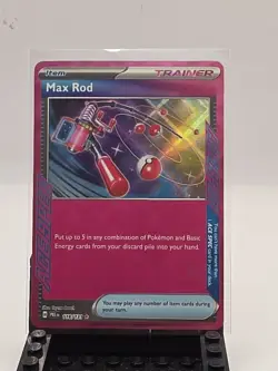 Max Rod 116/131 - Prismatic Evolutions - Pokemon TCG - ACE SPEC Rare - Image 1