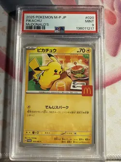 Pikachu - 020/M-P 020/M-P M-P Promotional Cards Regular (Japanese) for sale online - Image 1